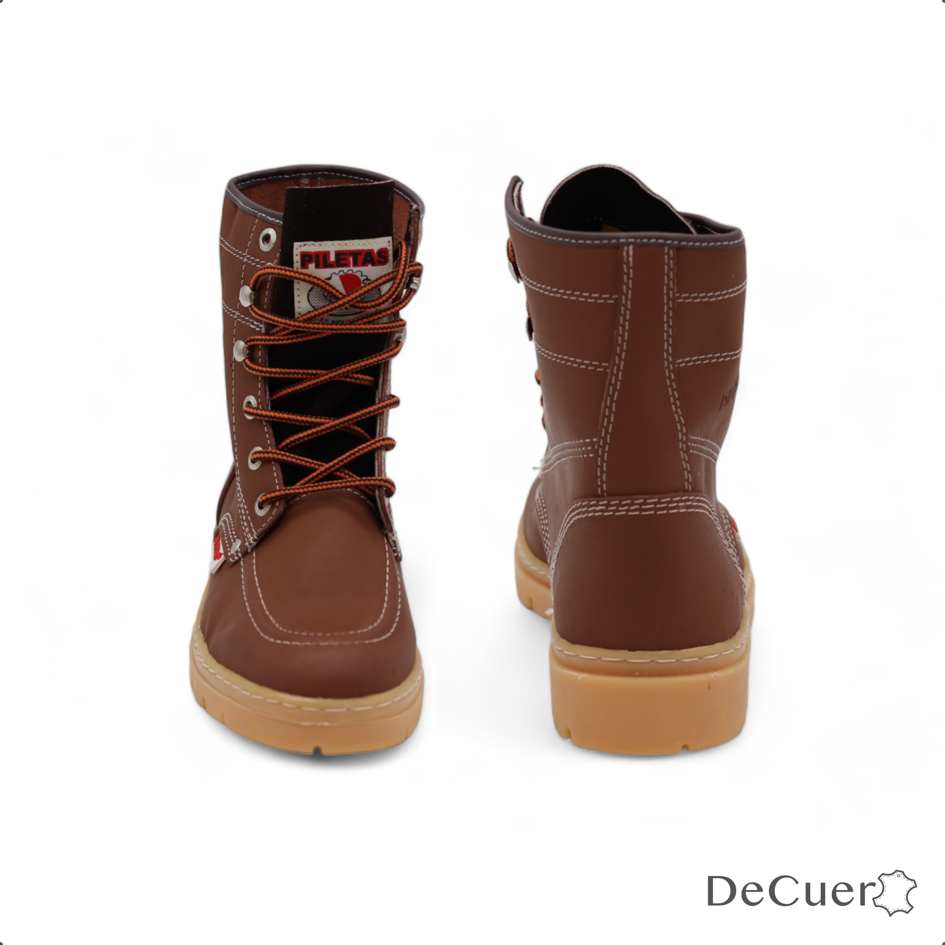 Tracker Men's Brown Leather Short Boots