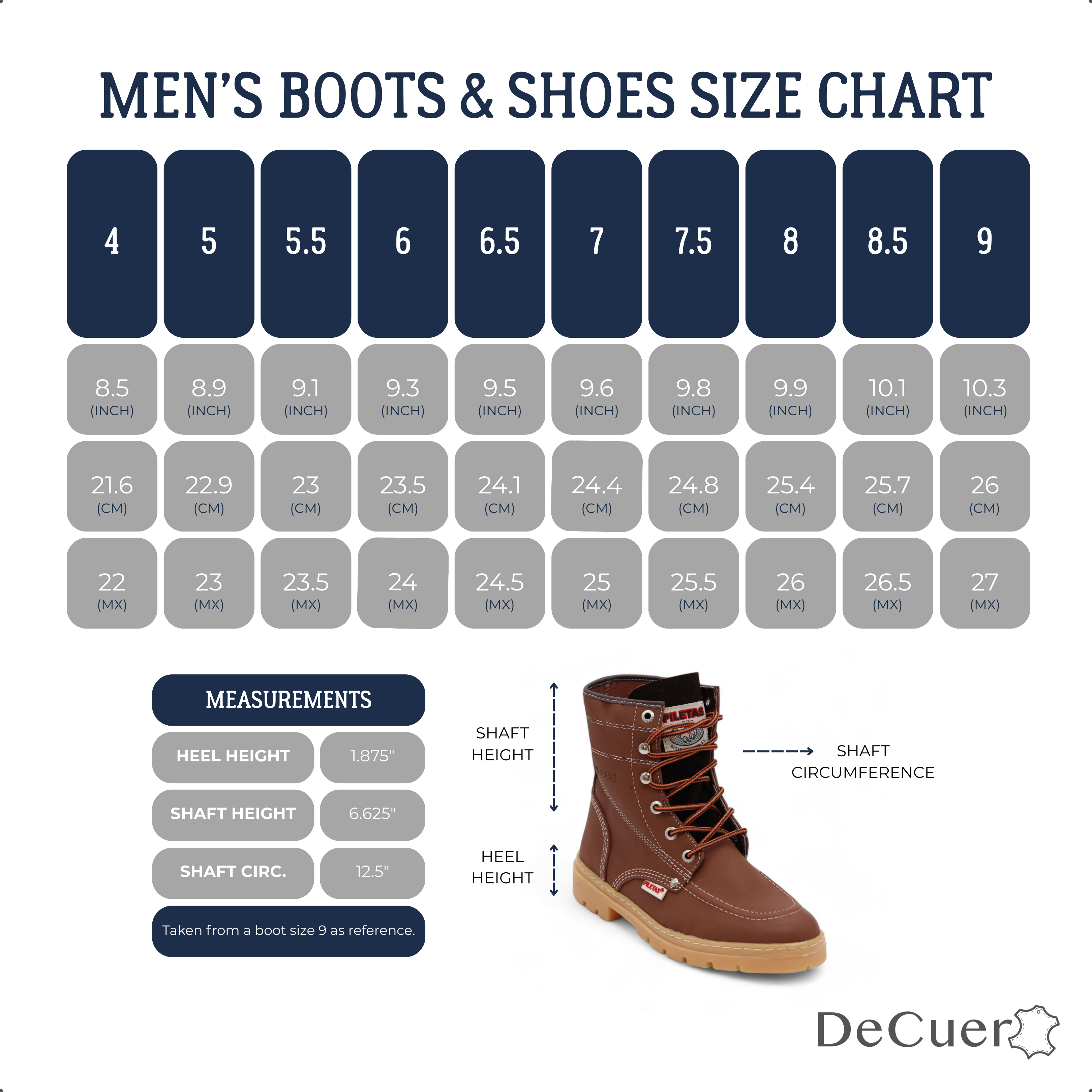 Tracker Men's Brown Leather Short Boots