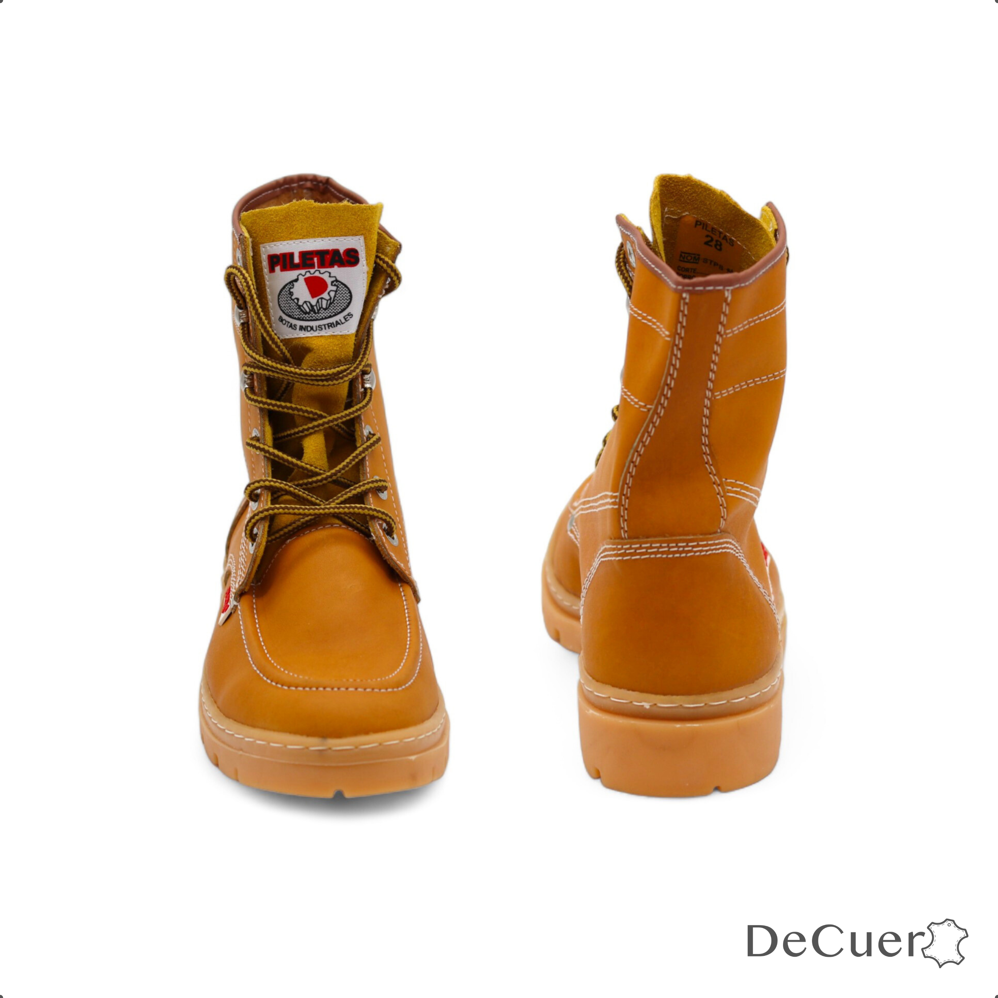 Tracker Men's Camel Leather Short Boots