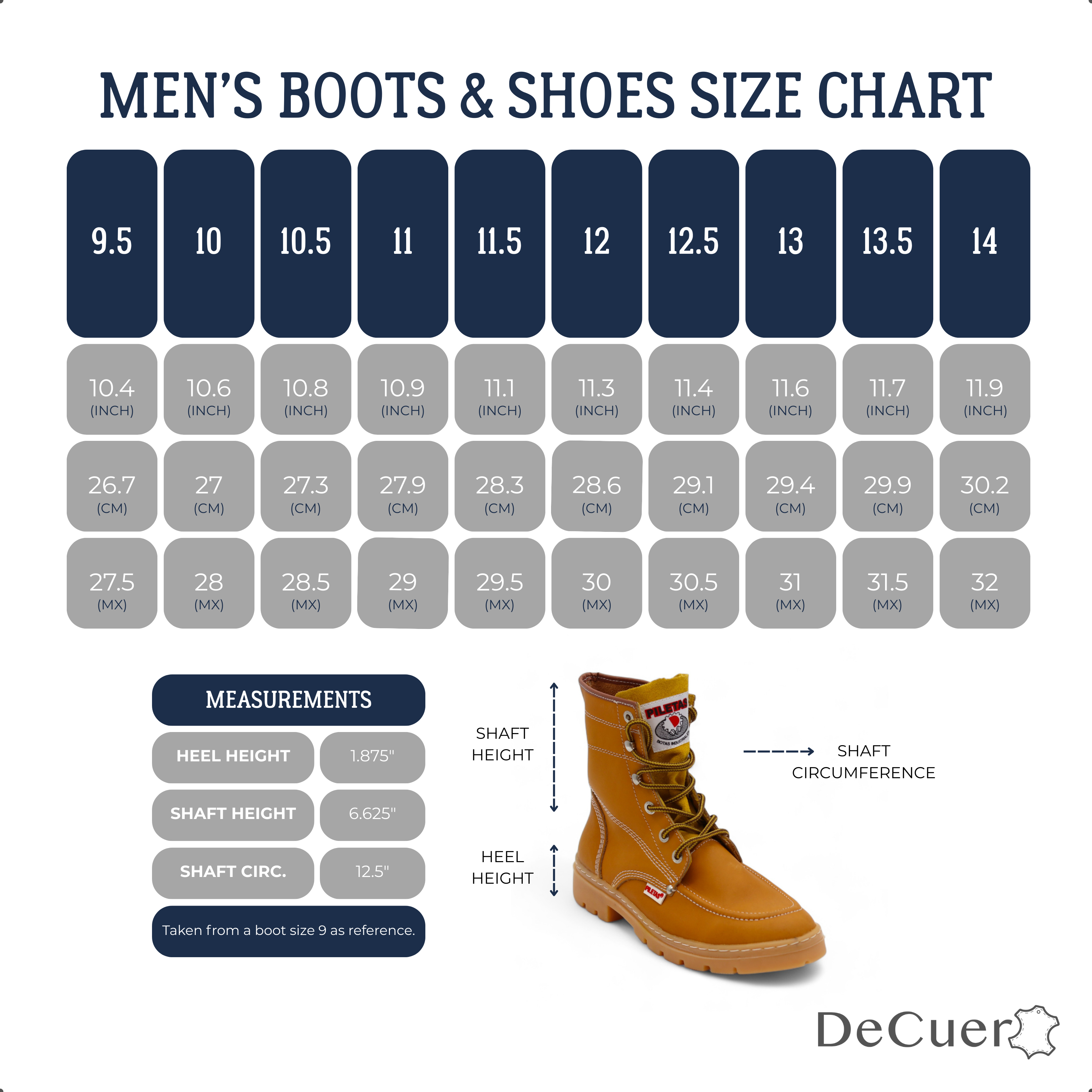 Tracker Men's Camel Leather Short Boots