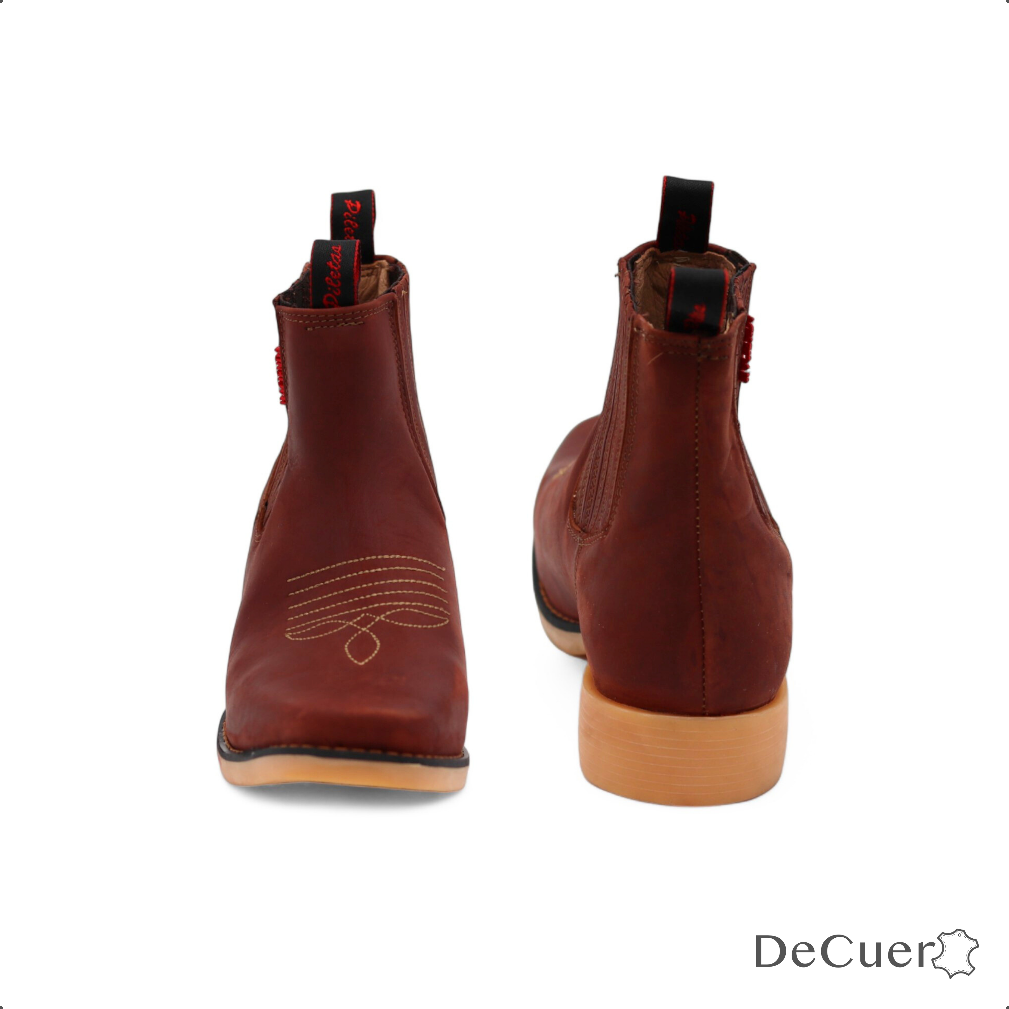 Hacienda Men's Shedron Leather Short Boots