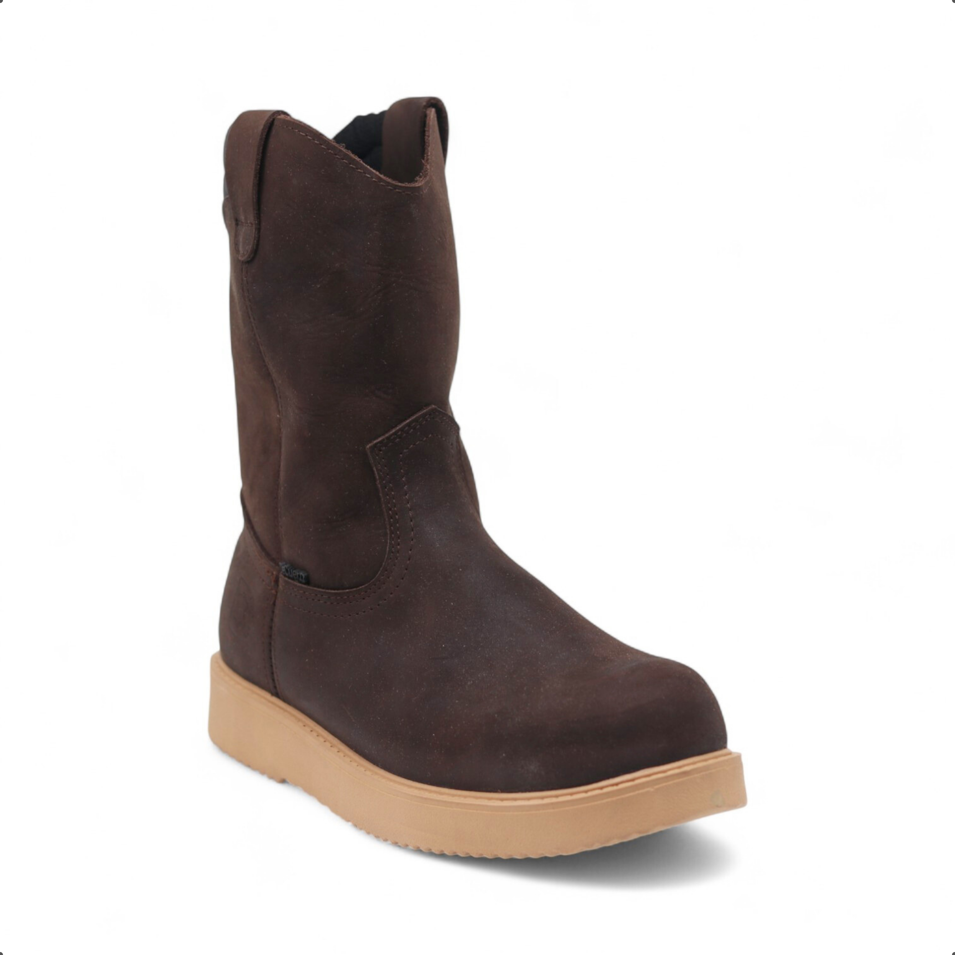 Rooper Men's Brown Leather Steel Toe Boots