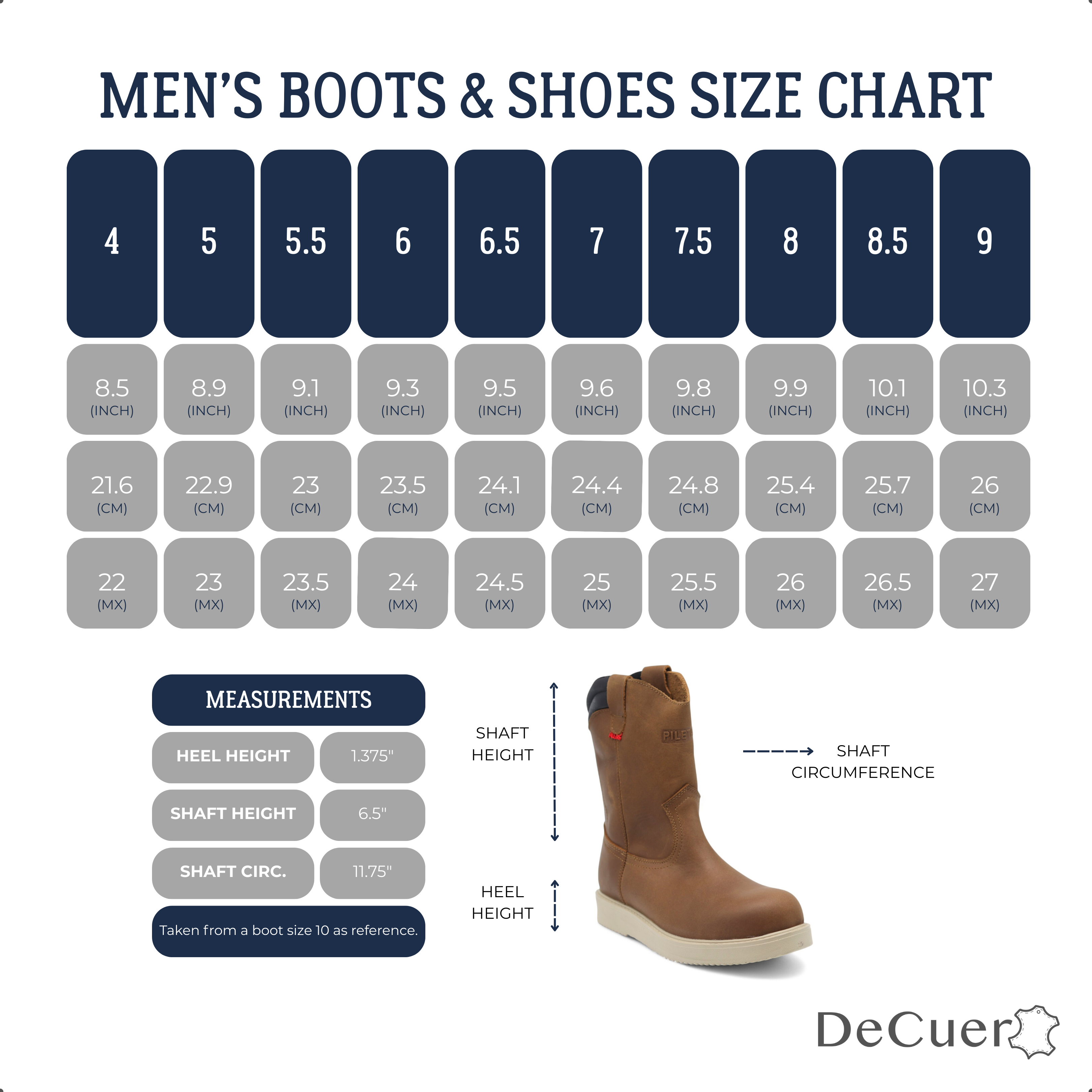 Rooper Men's Ocher Leather Steel Toe Boots