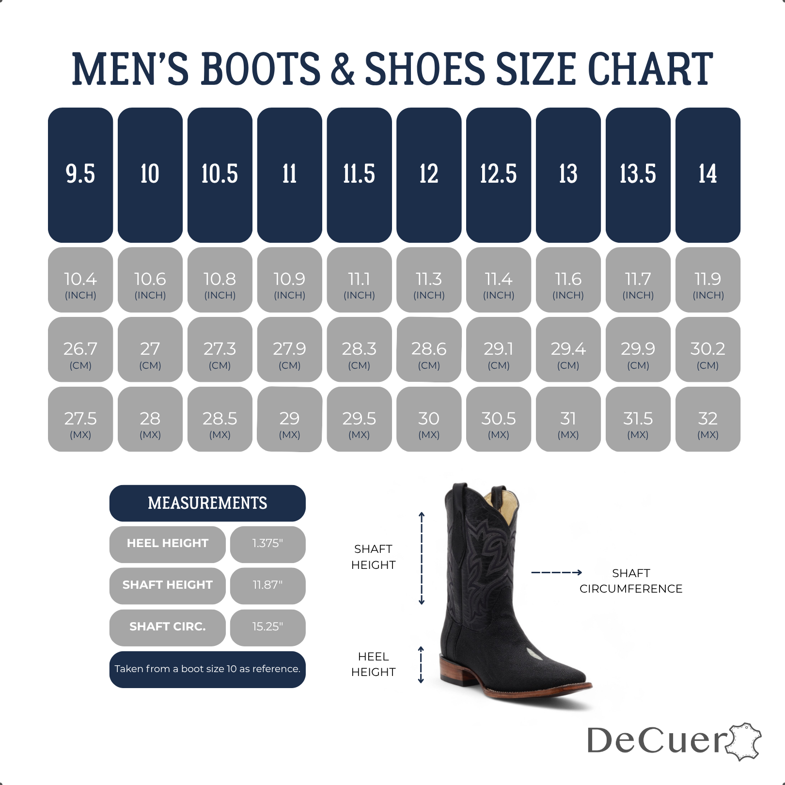 Naveen Men's Black Stingray Exotic Leather Boots