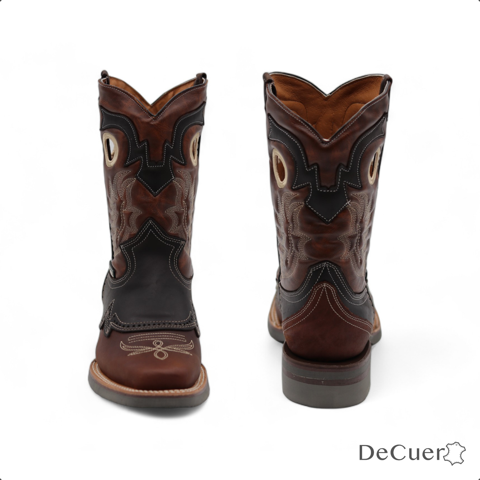 Corpus Men's Brown Leather Boots