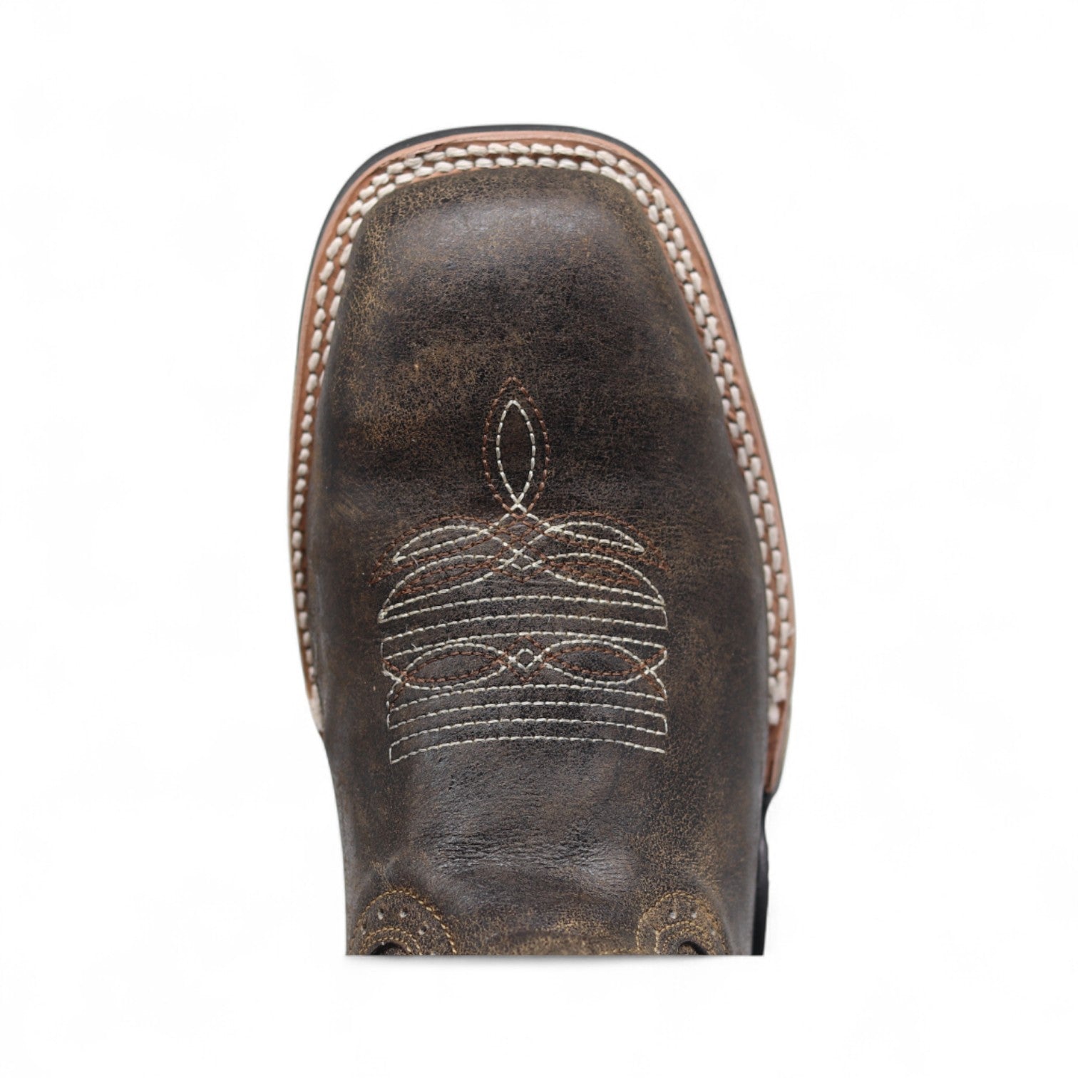 Austin Men's Brown Leather Steel Toe Boots