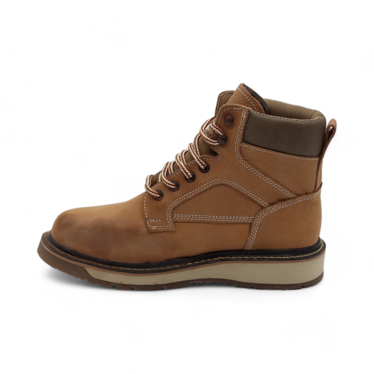 Pine Men's Light Brown Suede Short Boots