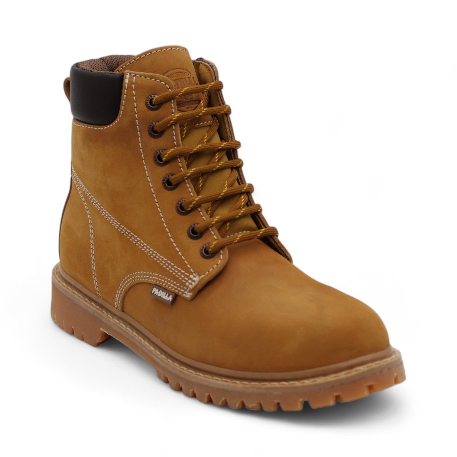 Timber Men's Camel Leather Short Boots