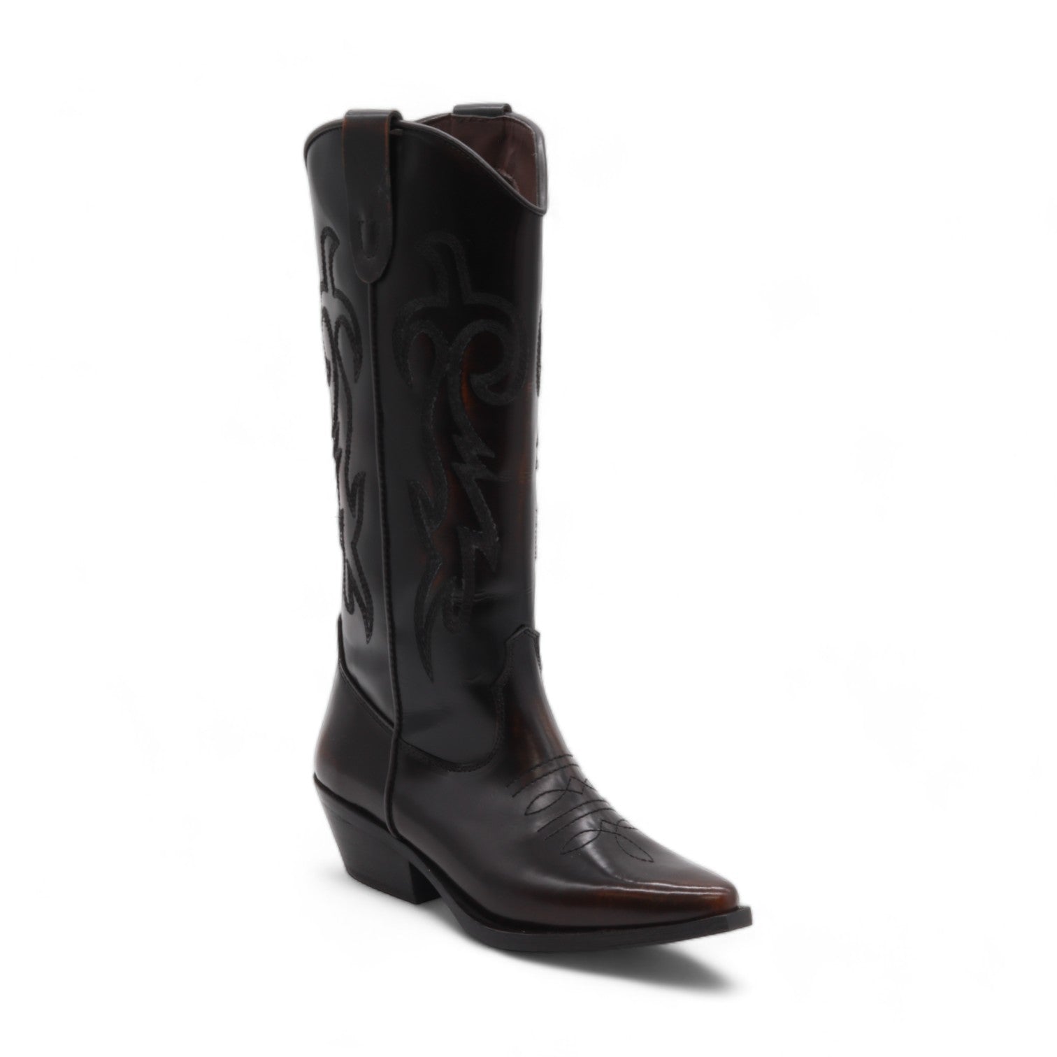 Sheriff Women's Brown Leather Boots