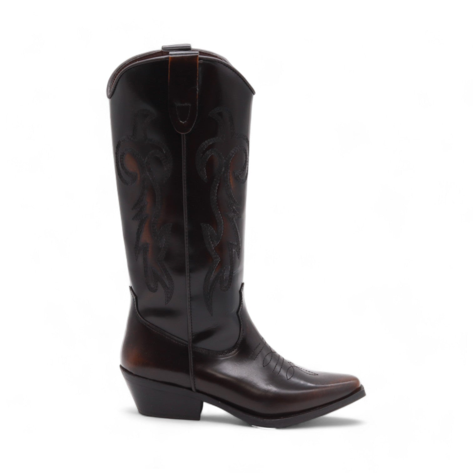 Sheriff Women's Brown Leather Boots