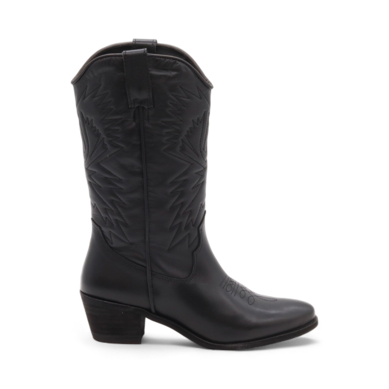 Cowgirl Women's Black Leather Boots