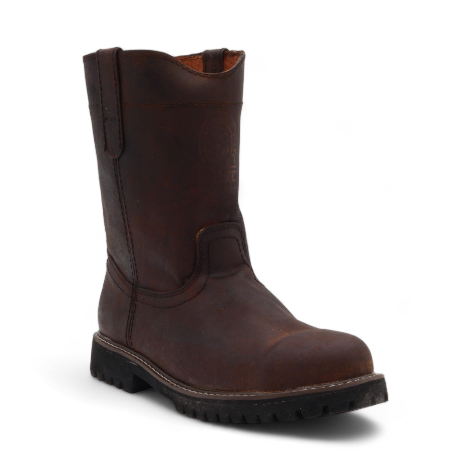 Ruper Men's Brown Cap Leather Boots