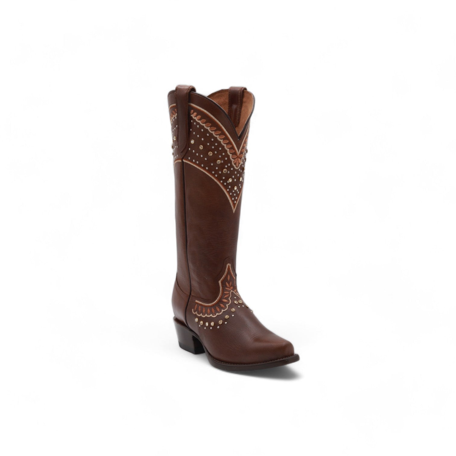 Azalea Women's Brown Leather Boots