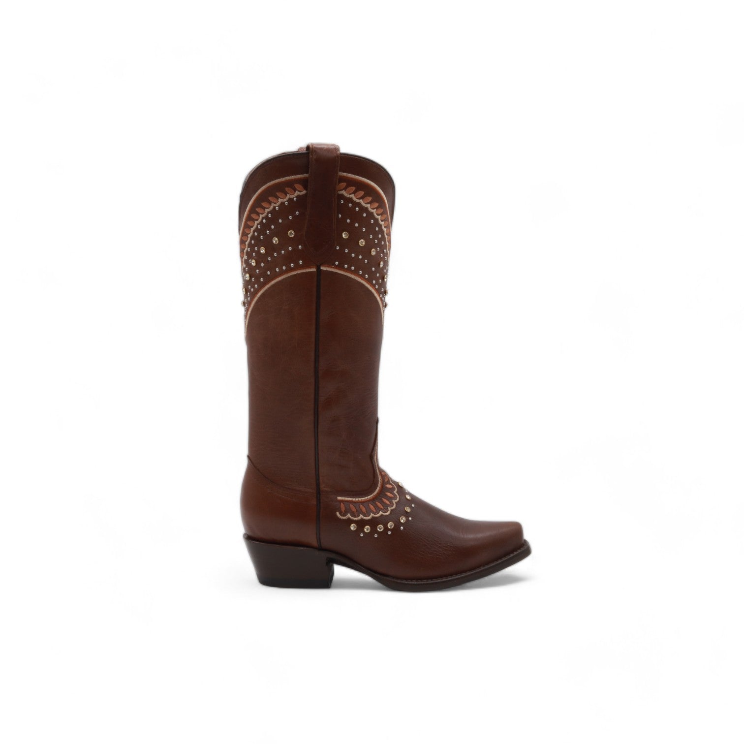 Azalea Women's Brown Leather Boots