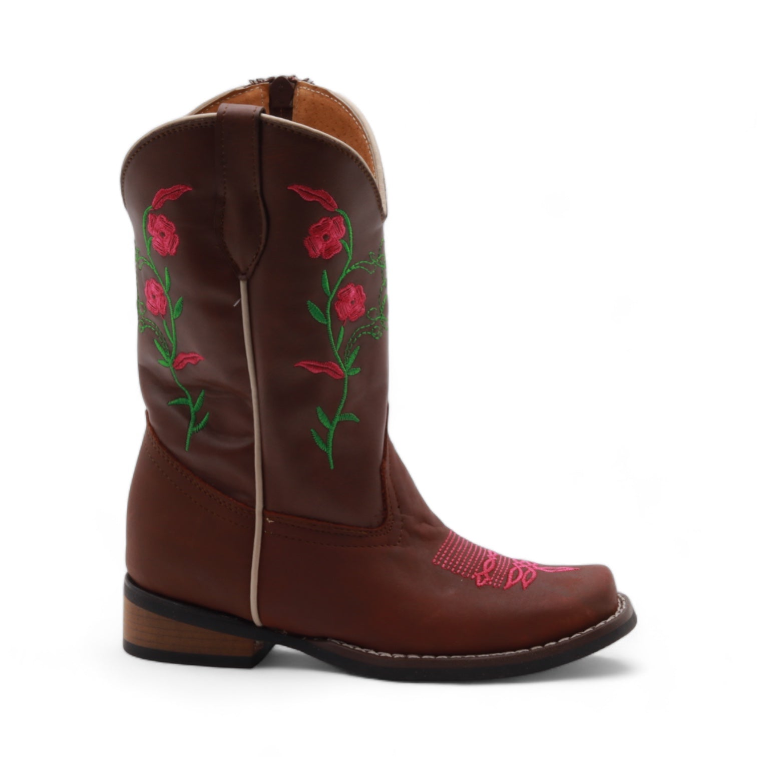 Bailey Juniors Brown Leather Boots