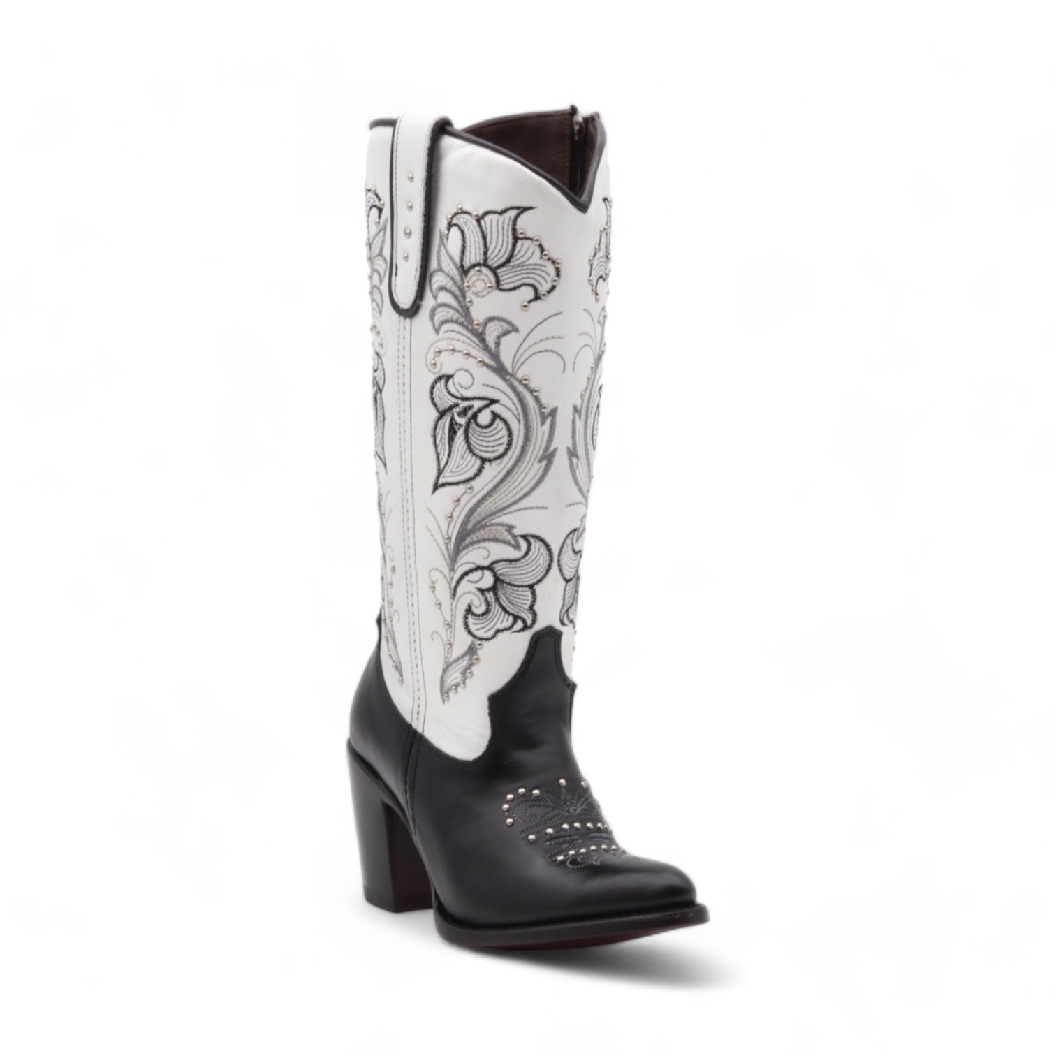 Camila Women's Black Leather Boots