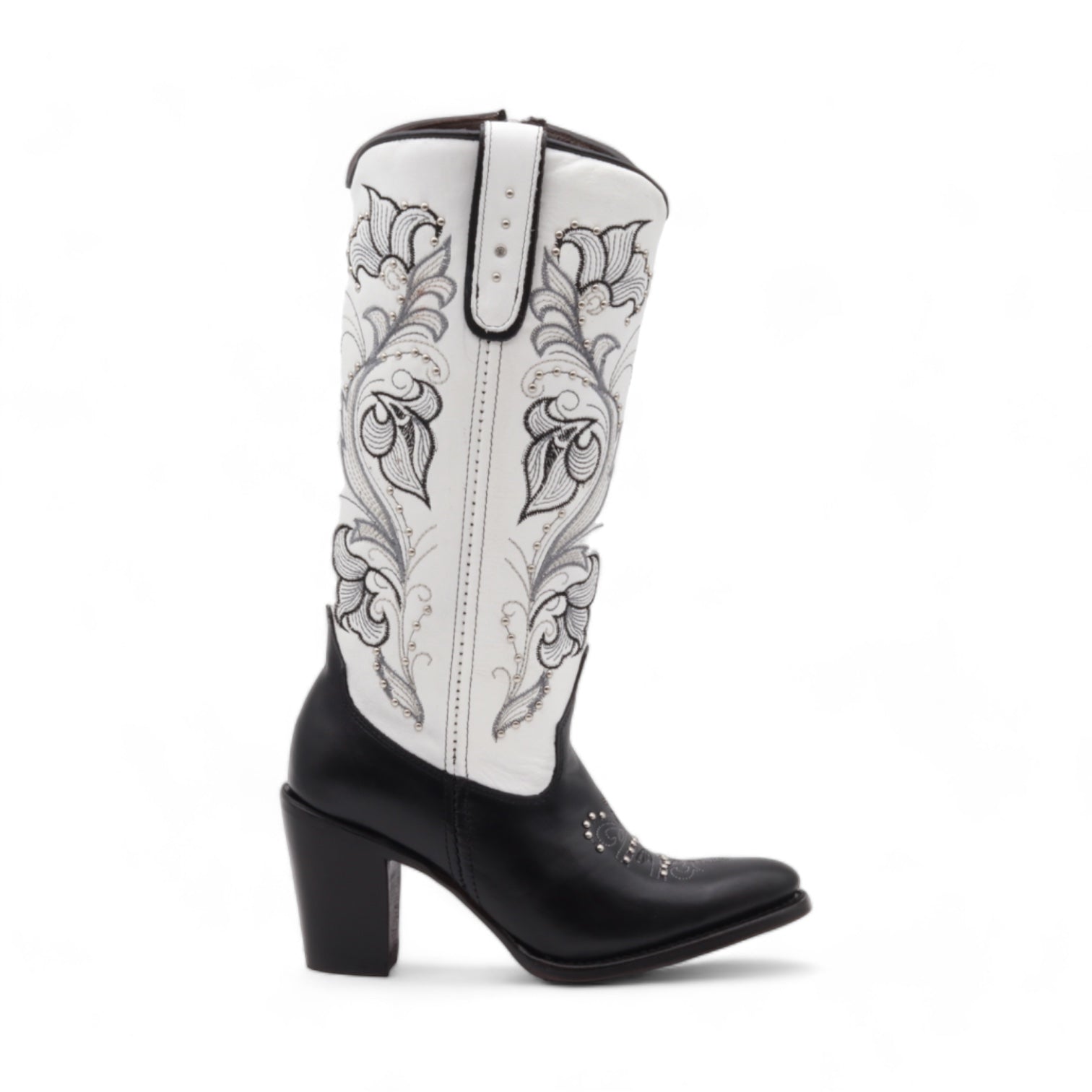 Camila Women's Black Leather Boots