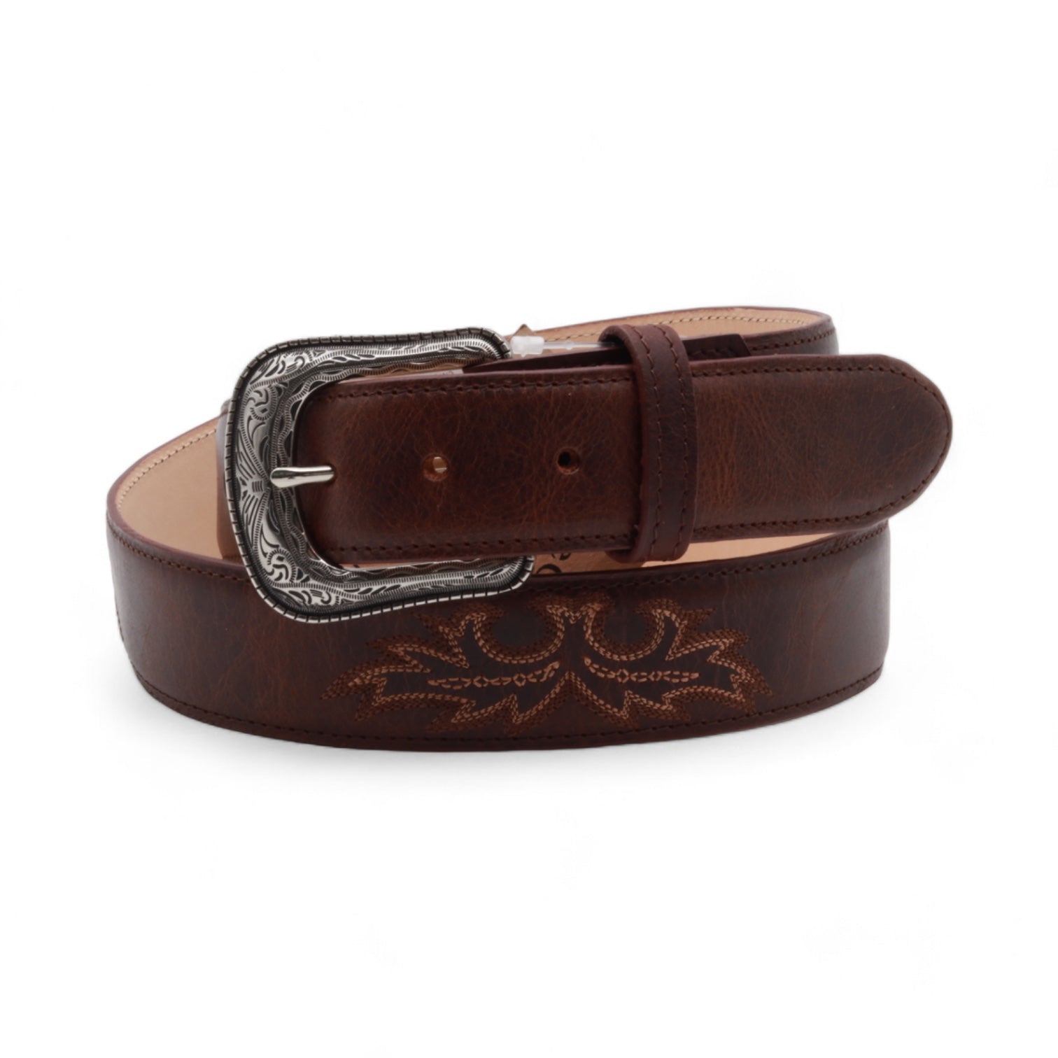 Ohio Brown Leather Belt