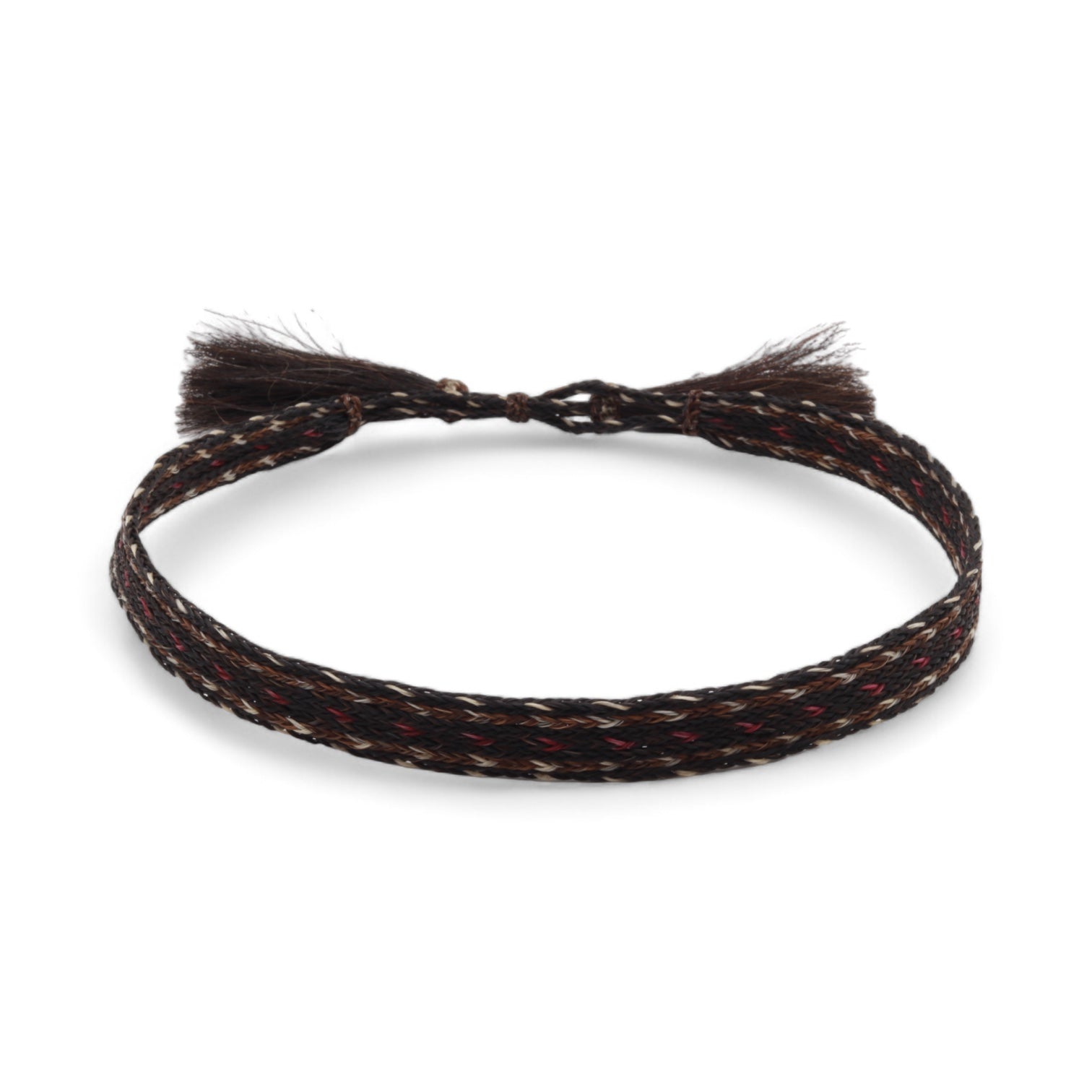Horse Tail Bristle 7 Braid Toquilla