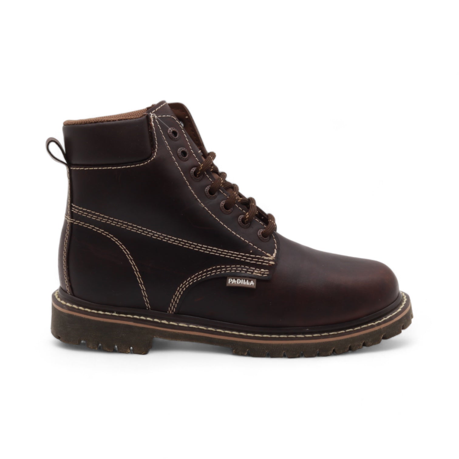 Timber Men's Brown Leather Short Boots