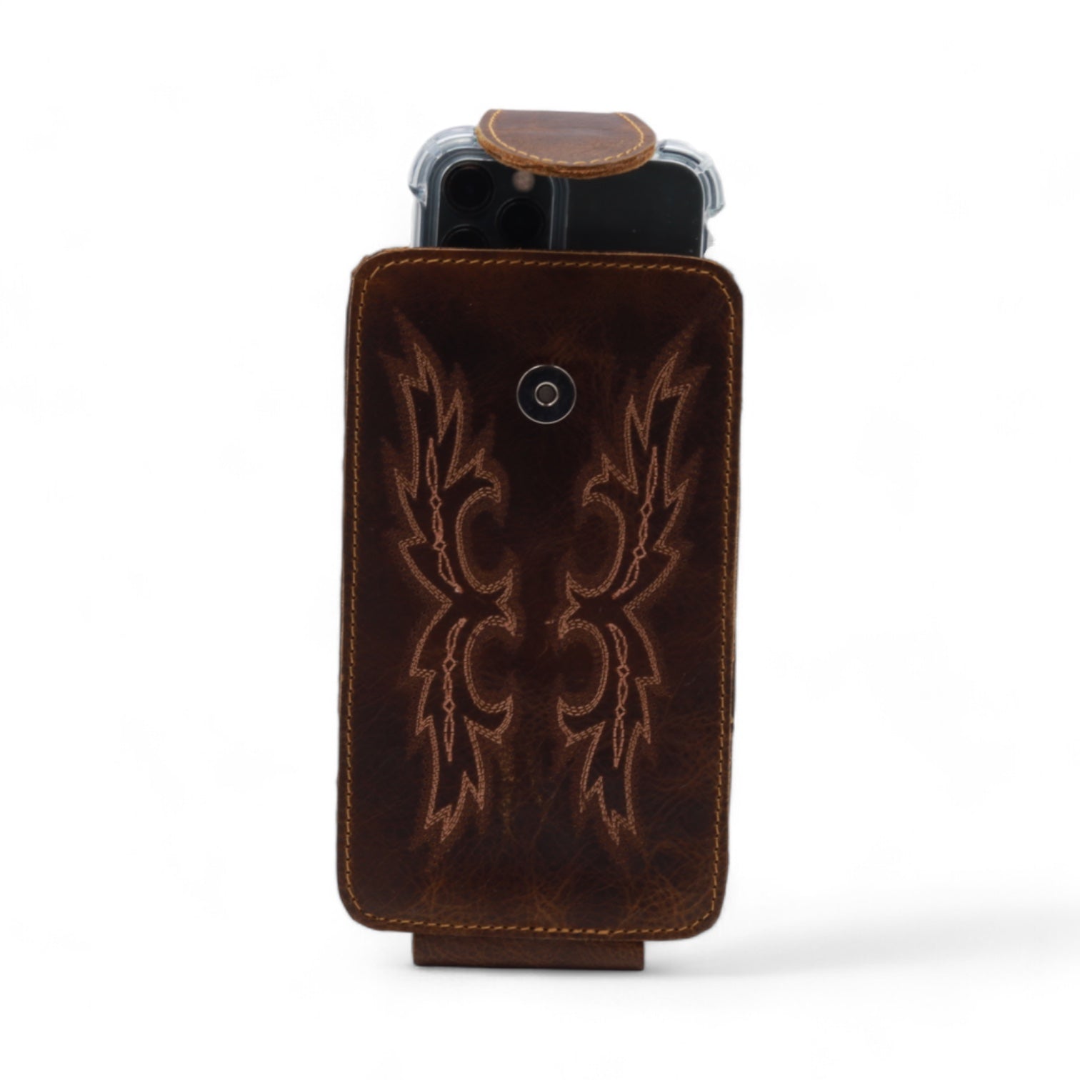 Ohio Camel Leather Phone Case