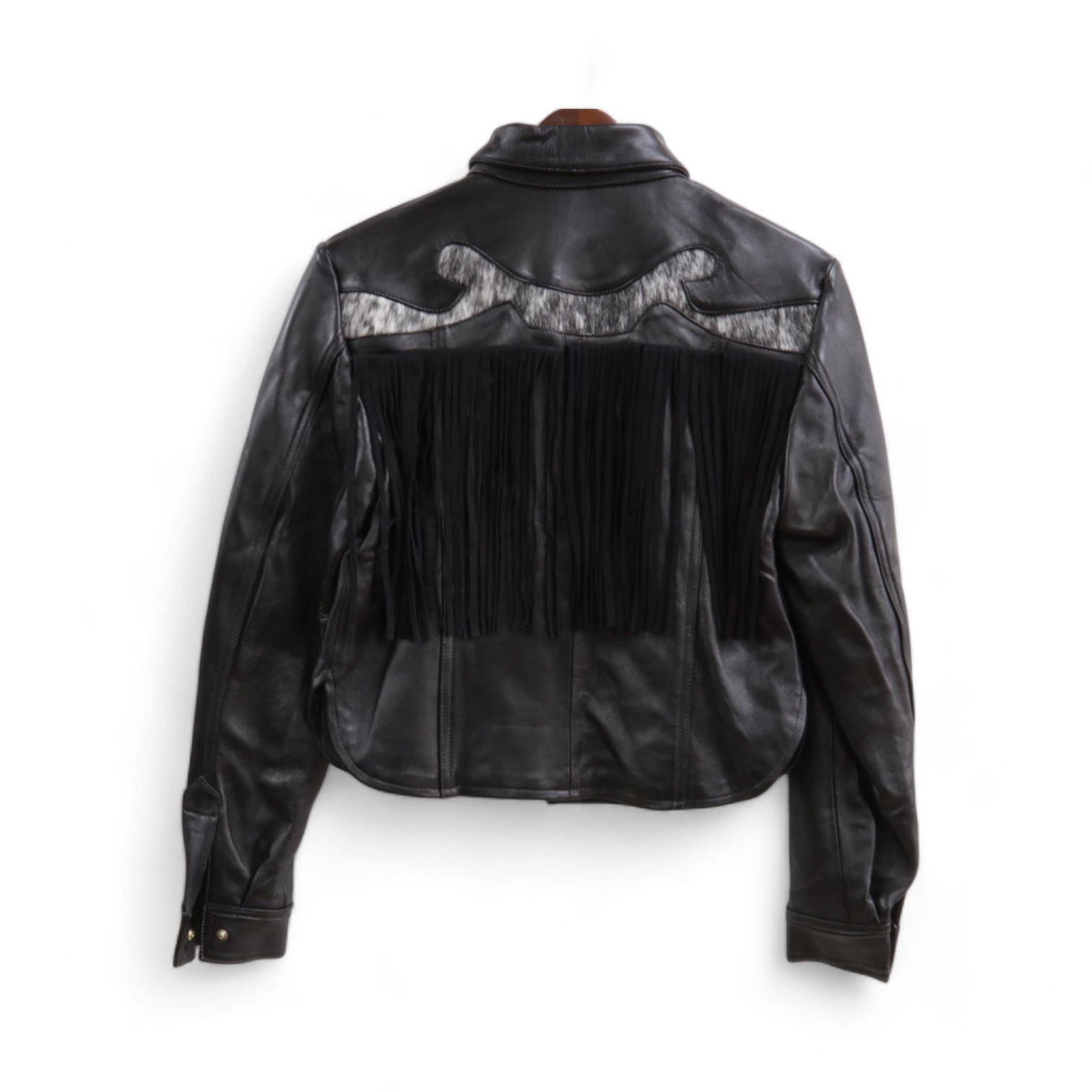 Serena Women's Black Leather Jacket