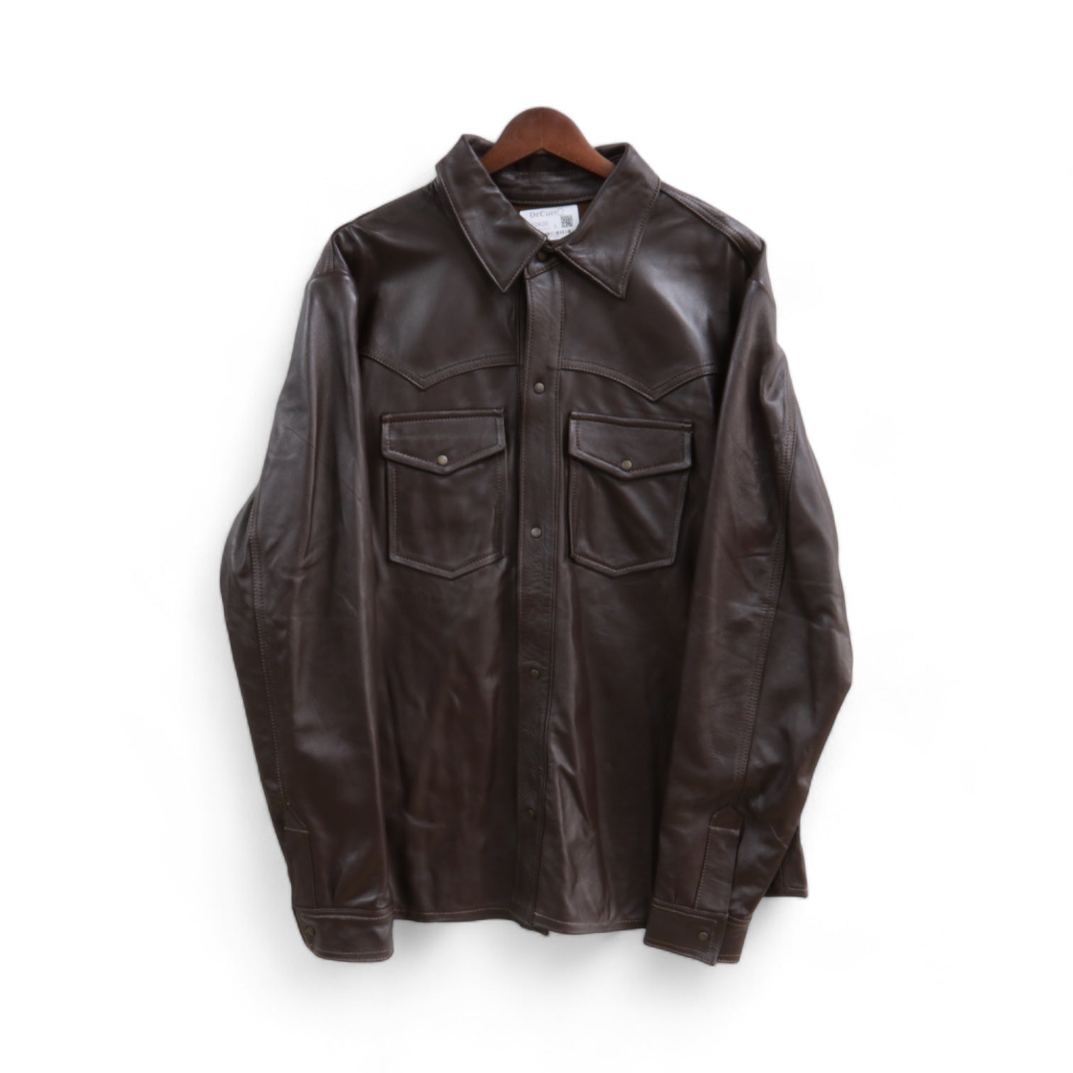 Thomas Men's Brown Leather Camisole