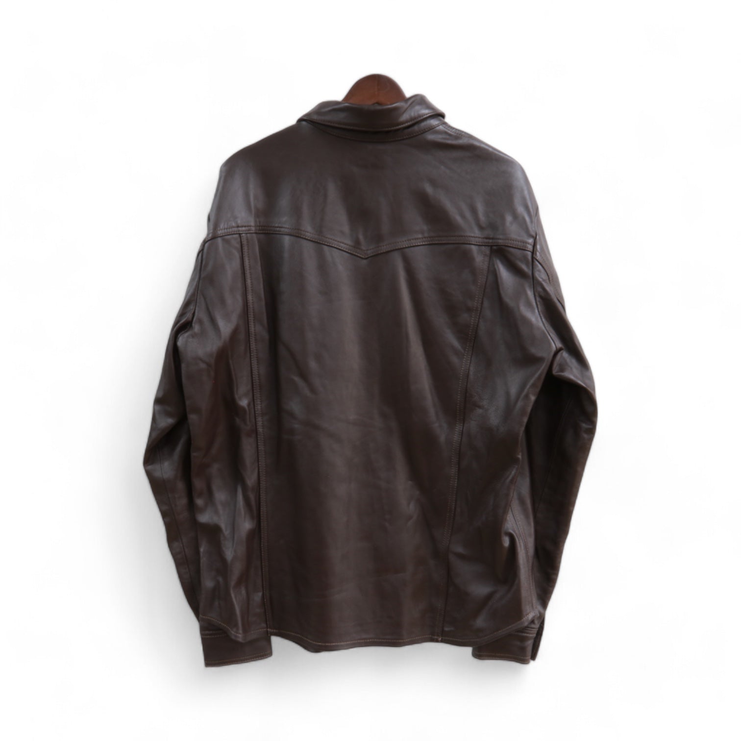 Thomas Men's Brown Leather Camisole