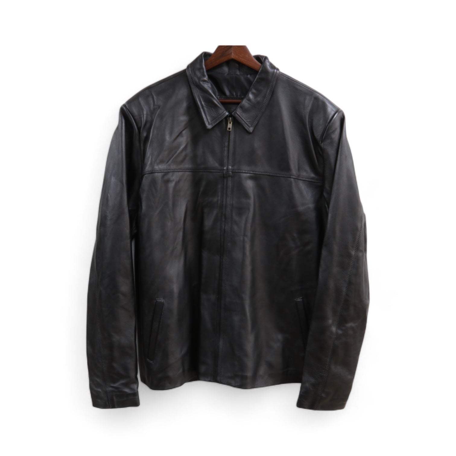 Marco Men's Black Leather Jacket