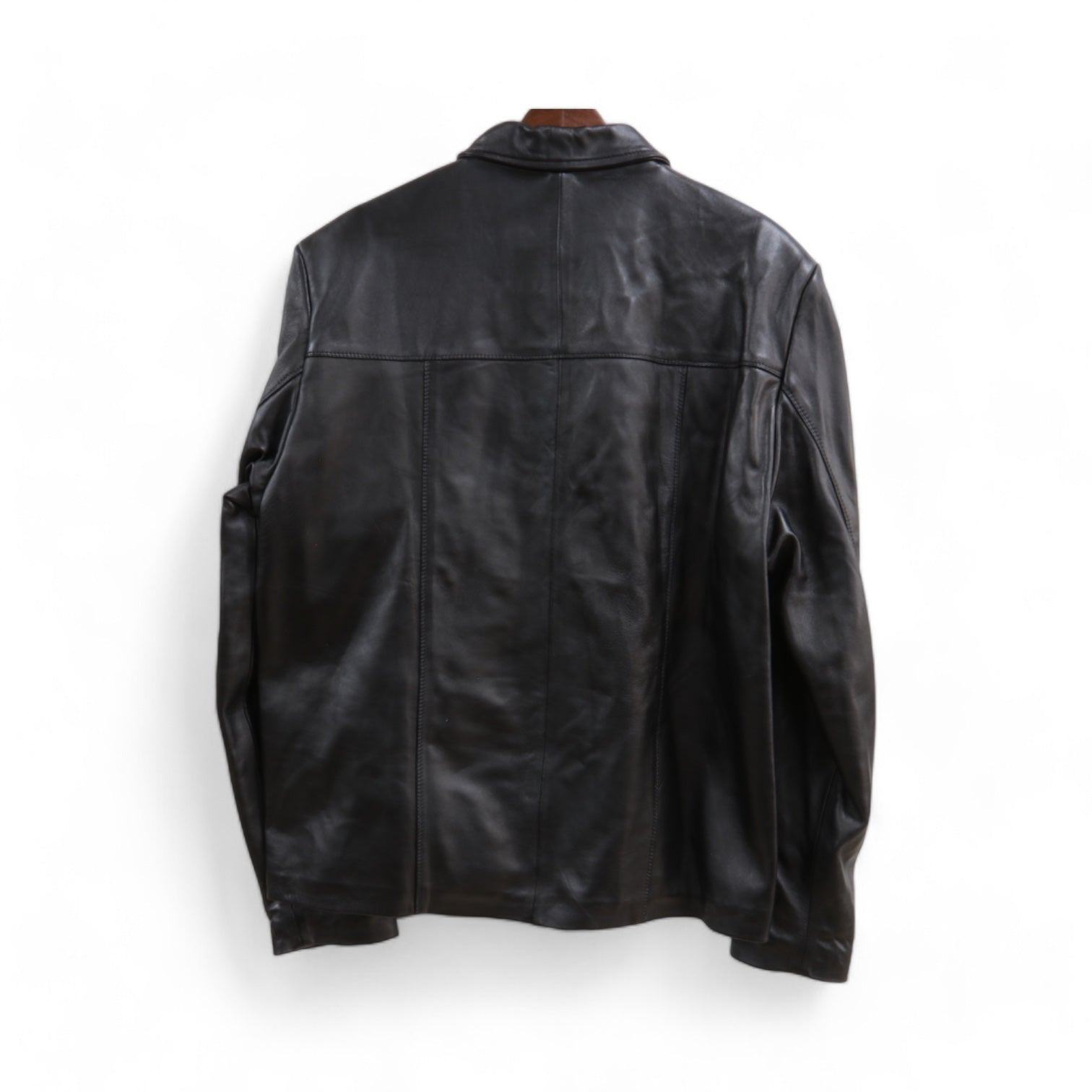 Marco Men's Black Leather Jacket