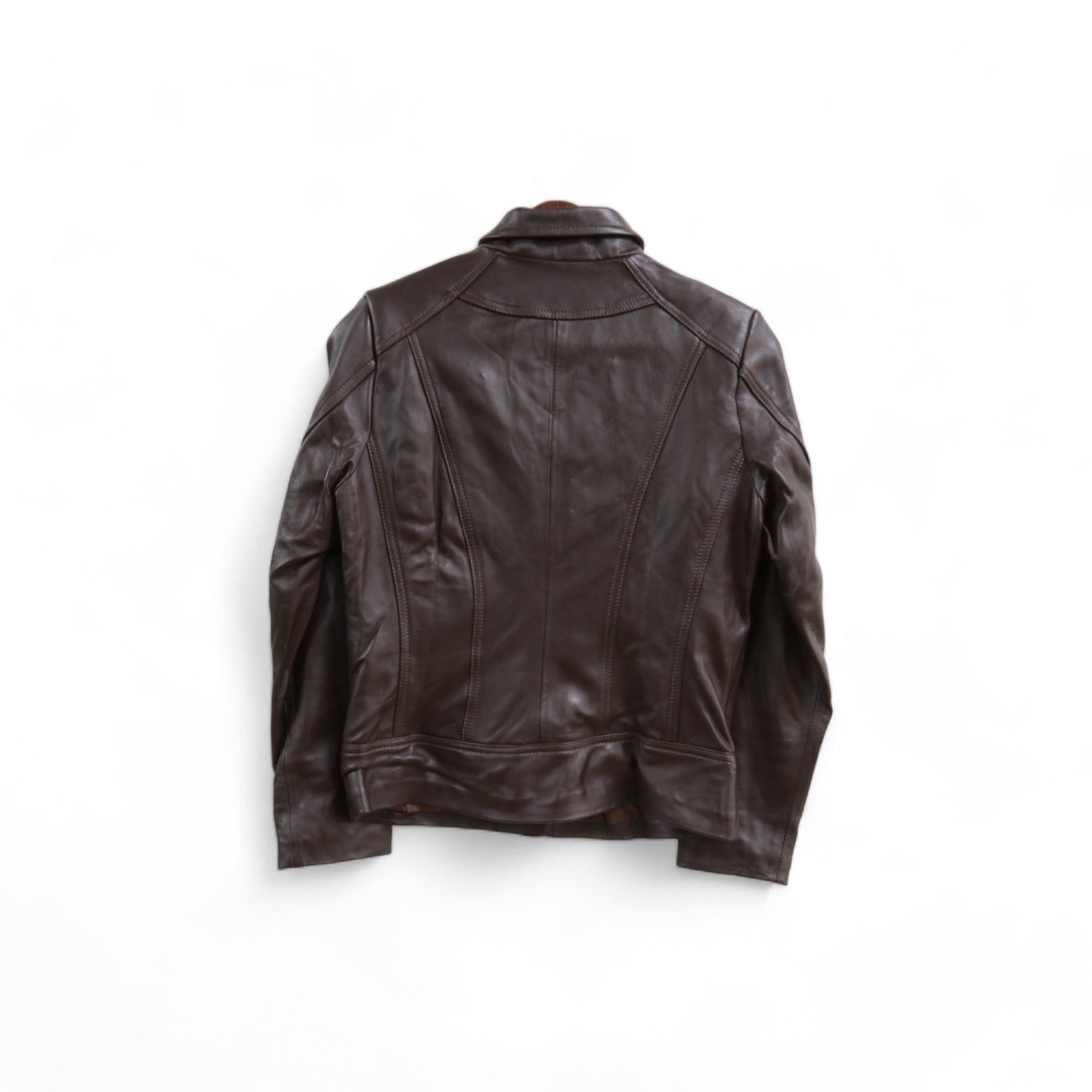 Beatrice Women's Brown Leather Jacket