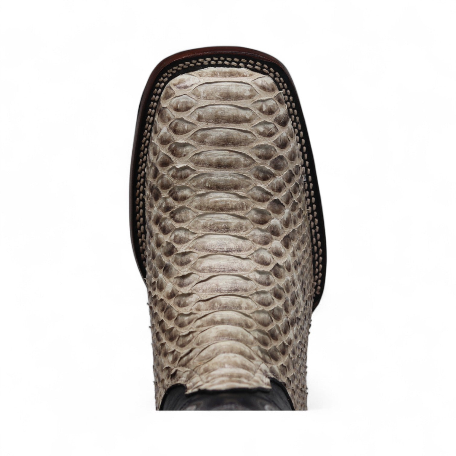 Rocco Men's Natural Python Exotic Leather Boots