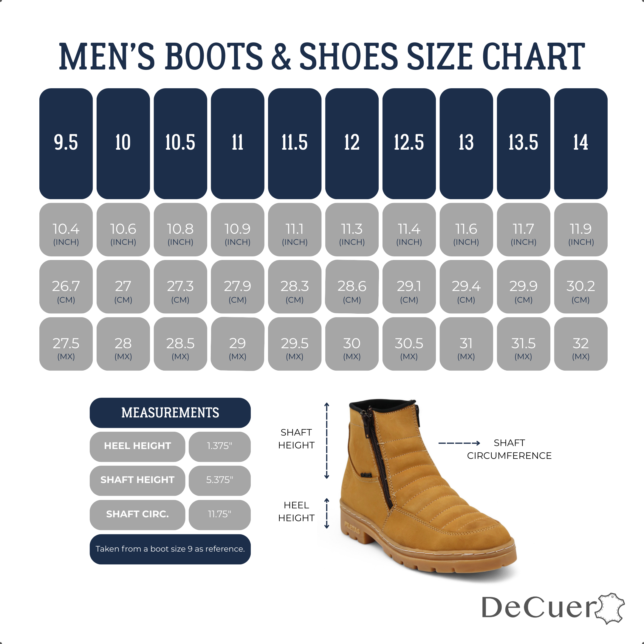 Nube TR Men's Camel Leather Short Boots