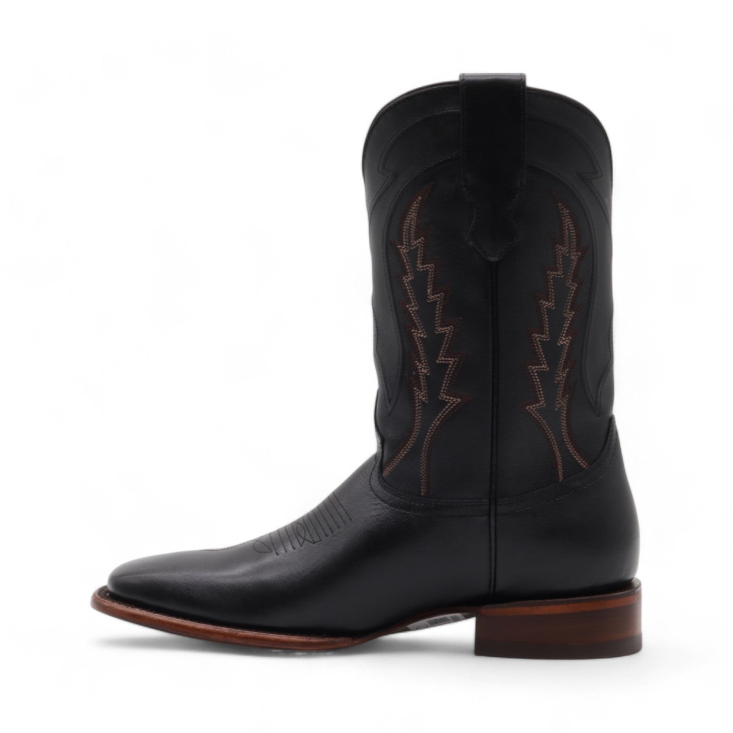 Marcel Men's Black Leather Boots
