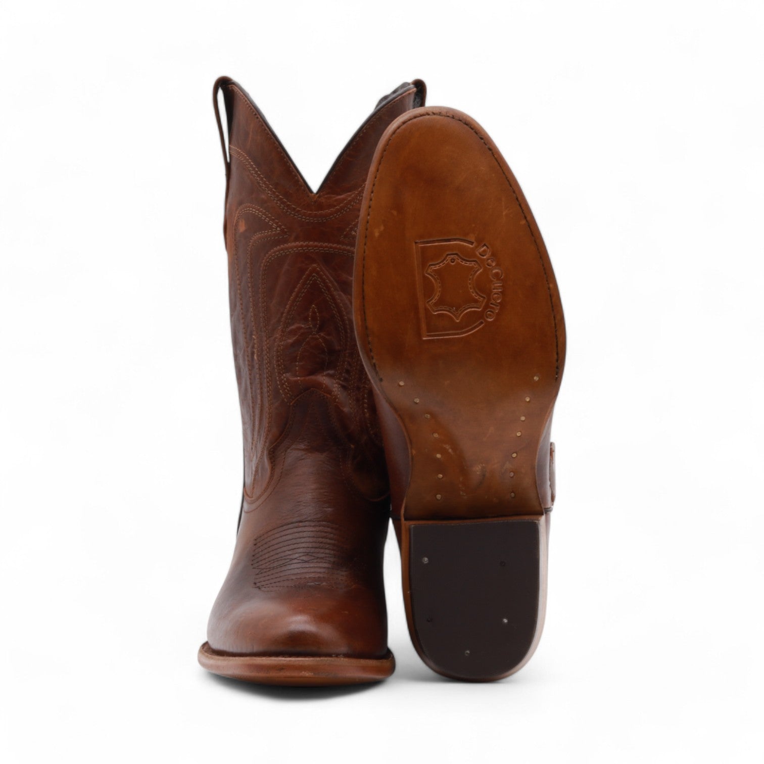 Beck Men's Camel Leather Boots