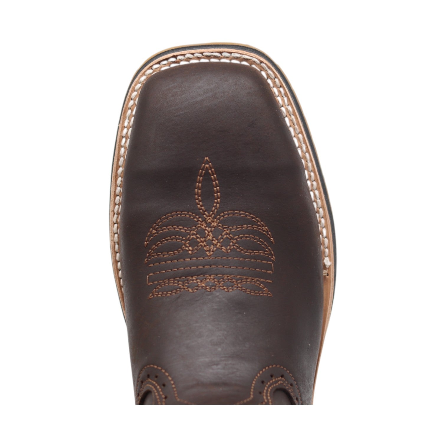 Mack Men's Dark Brown Steel Toe Leather Boots