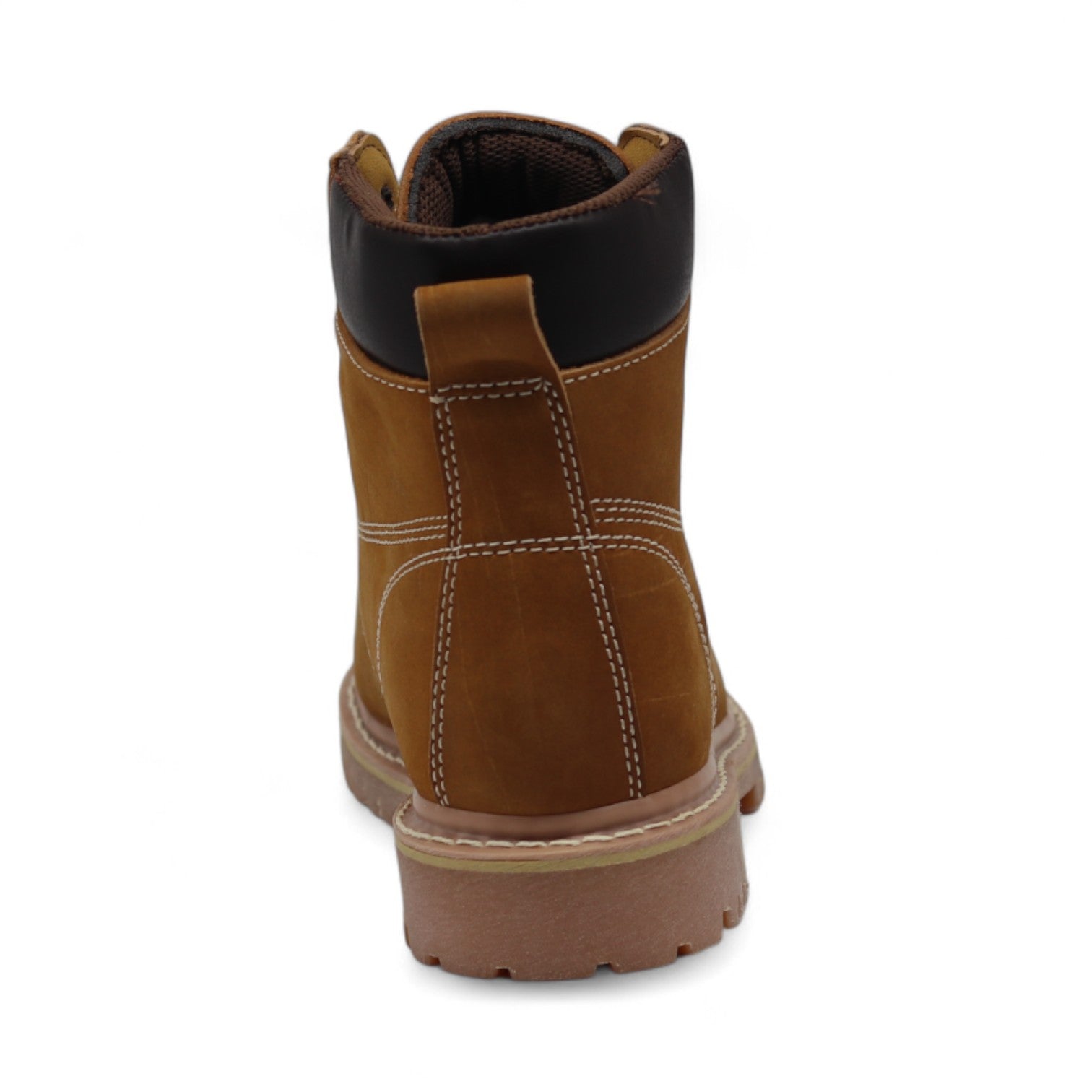 Timber Unisex Camel Leather Composite Safety Toe Short Boots